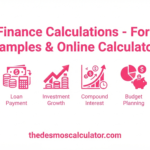 Basic Finance Calculations - Formulas, Examples & Online Calculators