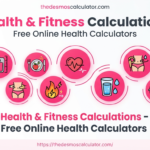 Health & Fitness Calculations - Free Online Health Calculators